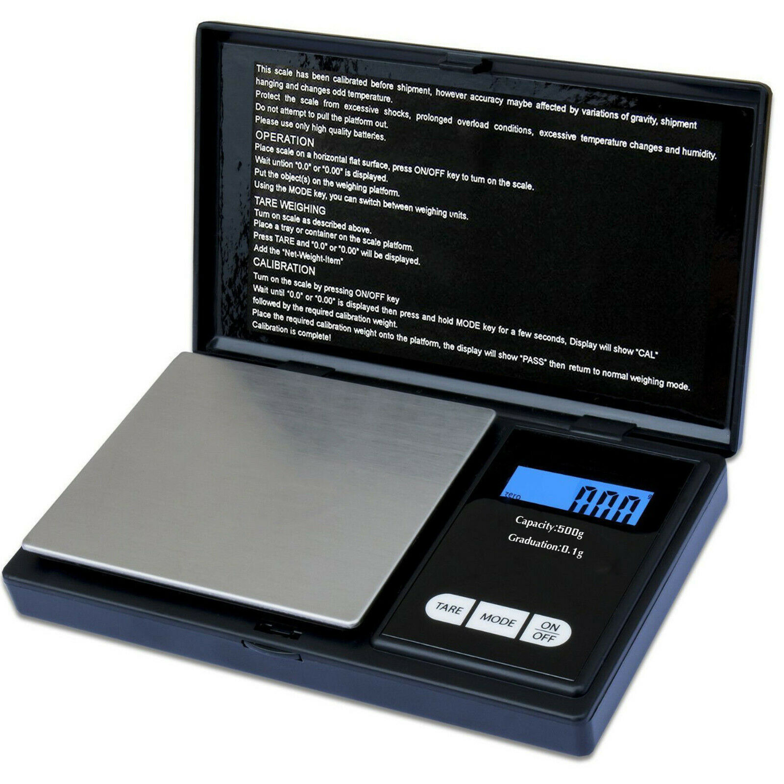 Beta Digital Pocket Mini Scale, Portable Travel Food Scale, Jewelry Scale |  OHS